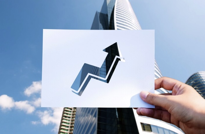 Upward arrow